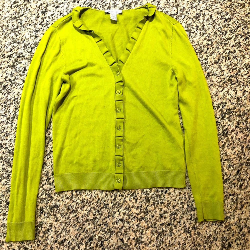 Kenneth Cole Reaction cardigan sweater button down